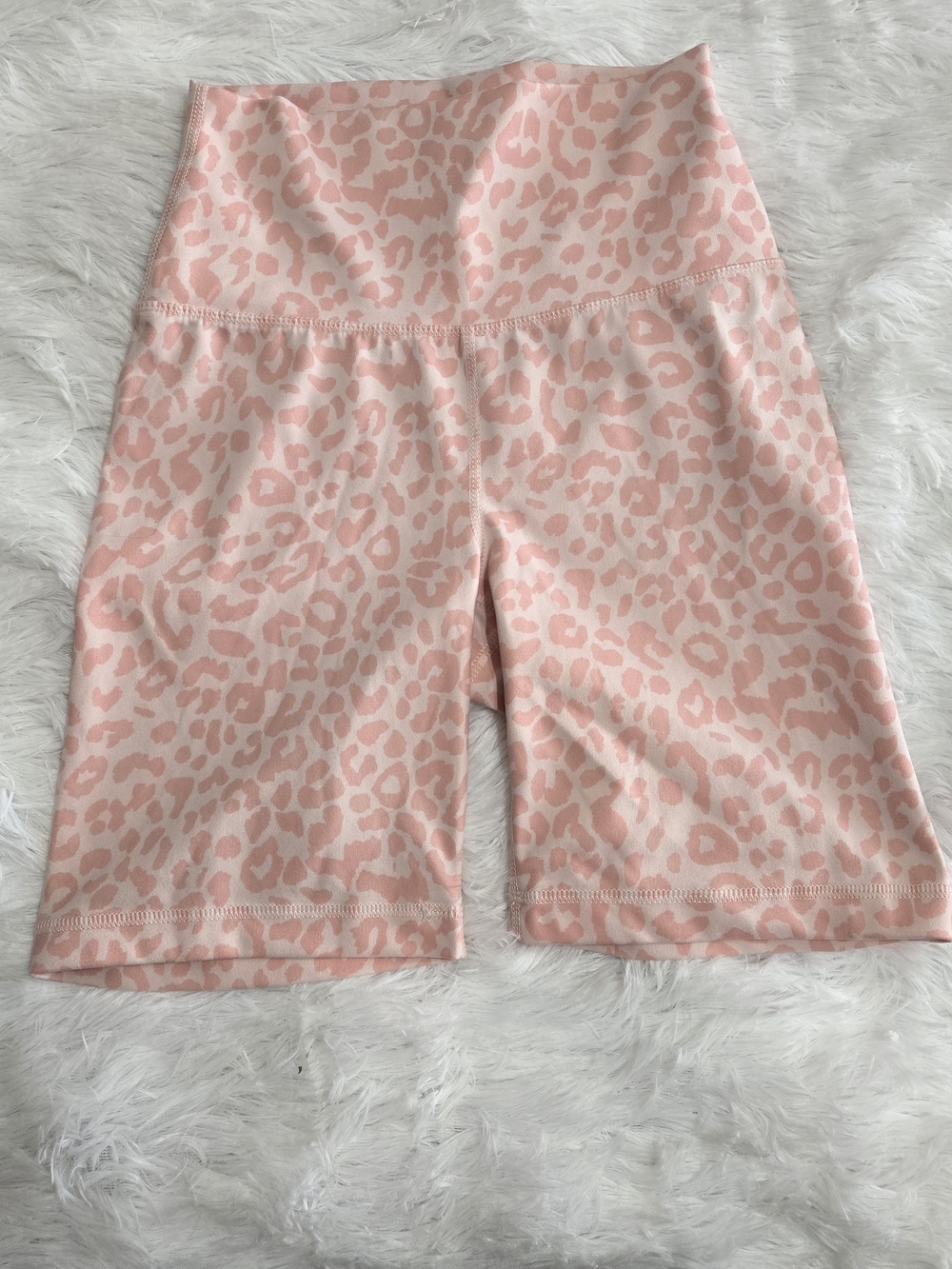 Yogalicious Lux Pink Leopard Print Leggings